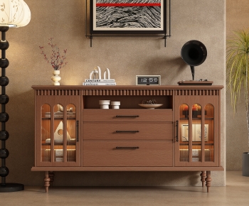 American Style Side Cabinet/Entrance Cabinet-ID:938132051