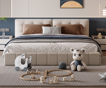 Modern Child's Bed-ID:788923986