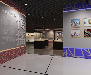 Modern Exhibition Hall-ID:959013943