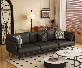 Modern Three-seat Sofa-ID:266830925