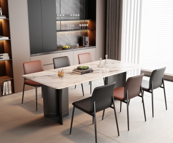 Modern Dining Table And Chairs-ID:849792968