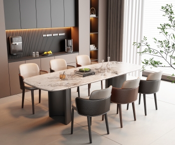 Modern Dining Table And Chairs-ID:793343075