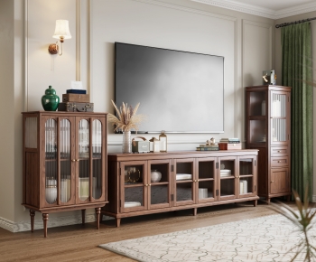 American Style TV Cabinet-ID:301718008