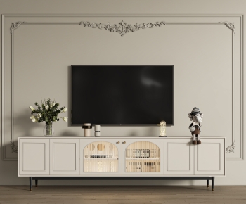 French Style TV Cabinet-ID:990425112