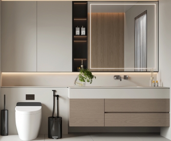 Modern Bathroom Cabinet-ID:596579079