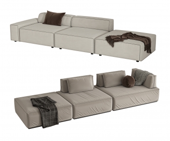 Modern Three-seat Sofa-ID:422571902