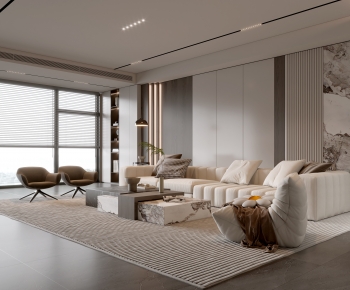 Modern A Living Room-ID:423825039