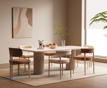 Modern Dining Table And Chairs-ID:699688919