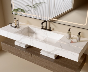 Modern Bathroom Cabinet-ID:383063081