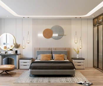 Modern Bedroom-ID:123128974