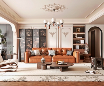 French Style A Living Room-ID:831653126