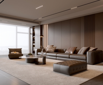 Modern A Living Room-ID:622670899