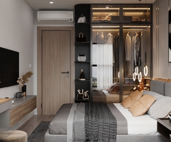 Modern Bedroom-ID:973906993