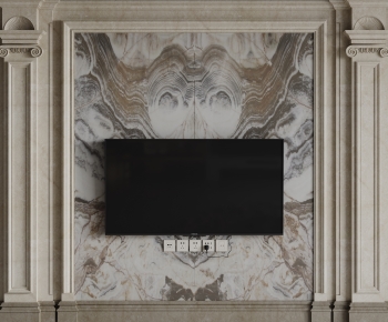 French Style TV Wall-ID:989798075