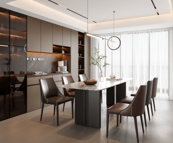 Modern Dining Room-ID:924447063