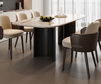 Modern Dining Table And Chairs-ID:343705893