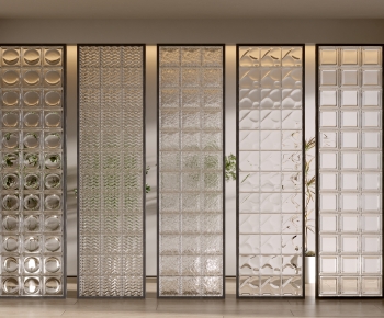 Modern Glass Screen Partition-ID:909400946