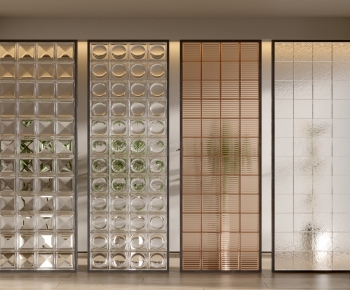 Modern Glass Screen Partition-ID:126605036