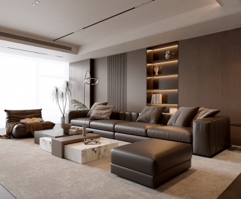 Modern A Living Room-ID:591592074