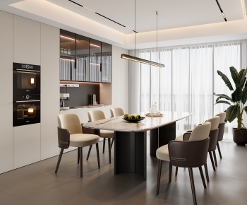 Modern Dining Room-ID:711725957