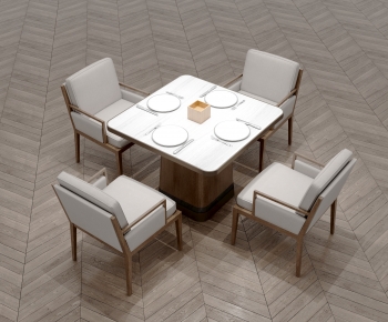 Modern Dining Table And Chairs-ID:318130022