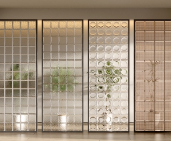 Modern Glass Screen Partition-ID:619865892