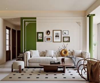 French Style A Living Room-ID:139024975