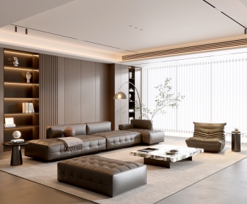 Modern A Living Room-ID:463119987