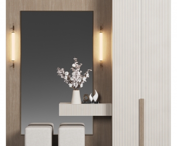 Modern Entrance Cabinet-ID:141416076