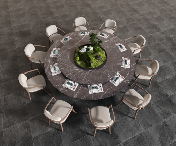 New Chinese Style Dining Table And Chairs-ID:786101109