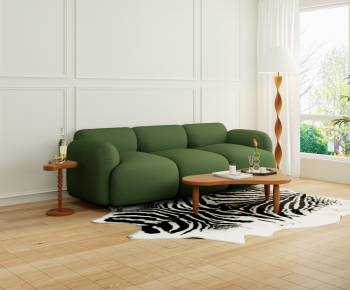 Modern Three-seat Sofa-ID:569226037