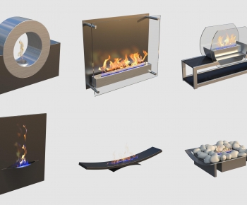 Modern Fireplace-ID:215090043