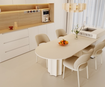 Modern Dining Table And Chairs-ID:200284967