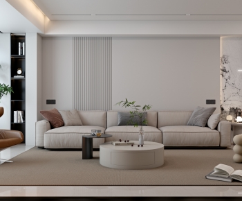 Modern A Living Room-ID:934118991