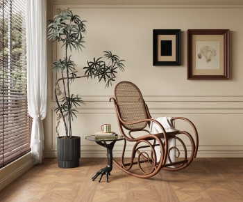 Modern Rocking Chair-ID:938378104