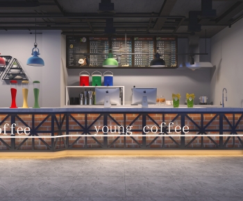 Industrial Style Cafe-ID:127908954