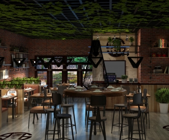 Industrial Style Restaurant-ID:259758957