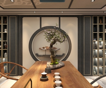 New Chinese Style Tea House-ID:645711903