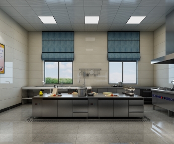 Modern Central Kitchen-ID:418648009