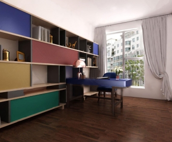 Retro Style Study Space-ID:775060724