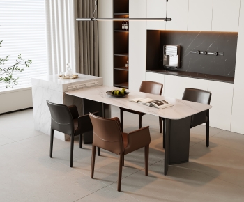 Modern Dining Table And Chairs-ID:100231246