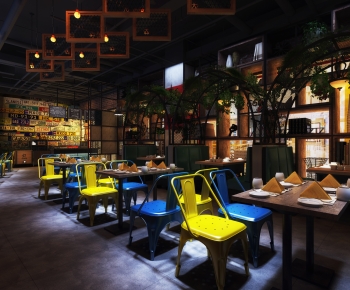 Industrial Style Restaurant-ID:598916053