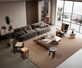 Modern Sofa Combination-ID:792232049