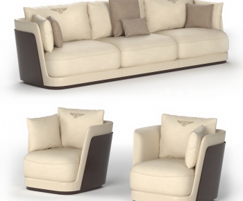 Modern Three-seat Sofa-ID:530008081