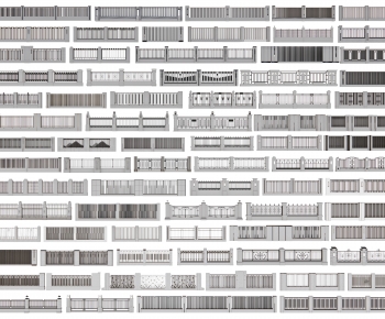 Modern Fence-ID:892739329