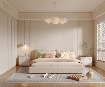 French Style Bedroom-ID:617754948