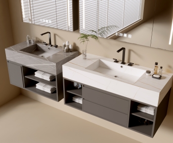 Modern Bathroom Cabinet-ID:104858929