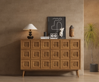 Wabi-sabi Style Sideboard-ID:402770042