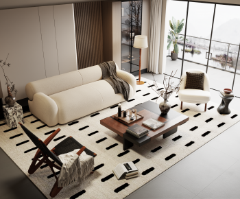 Modern Sofa Combination-ID:357147934