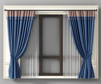 Simple European Style The Curtain-ID:550592904